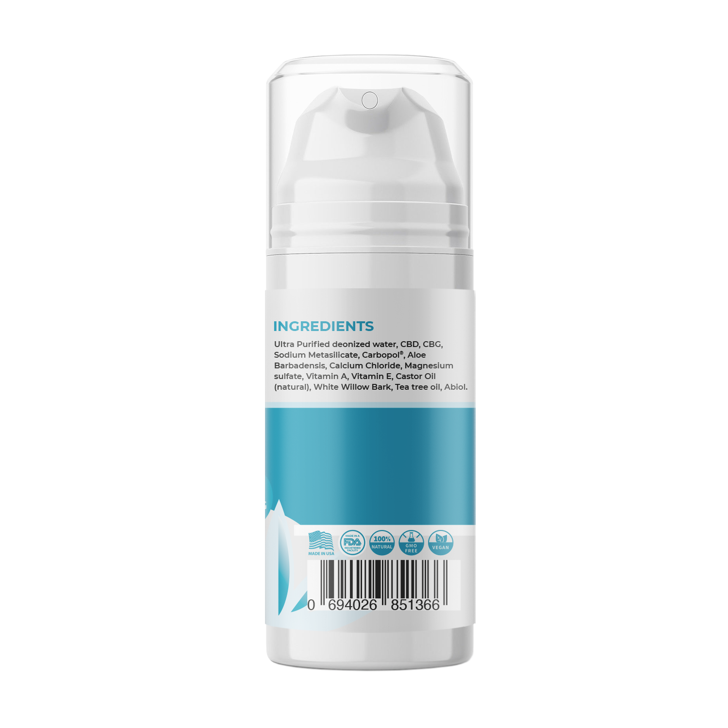 CBD and CBG soothing gel