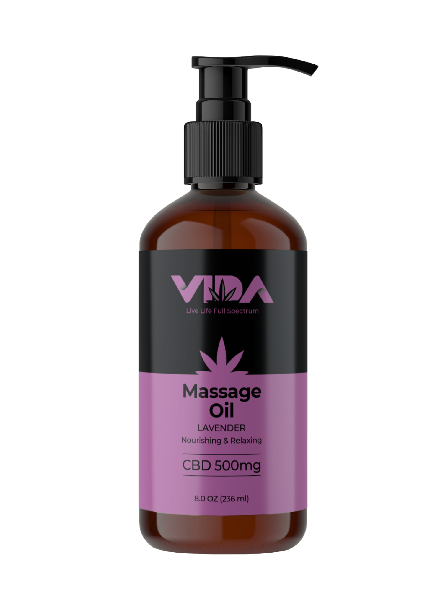 CBD Infused Massage Oil | Lavender 1000mg