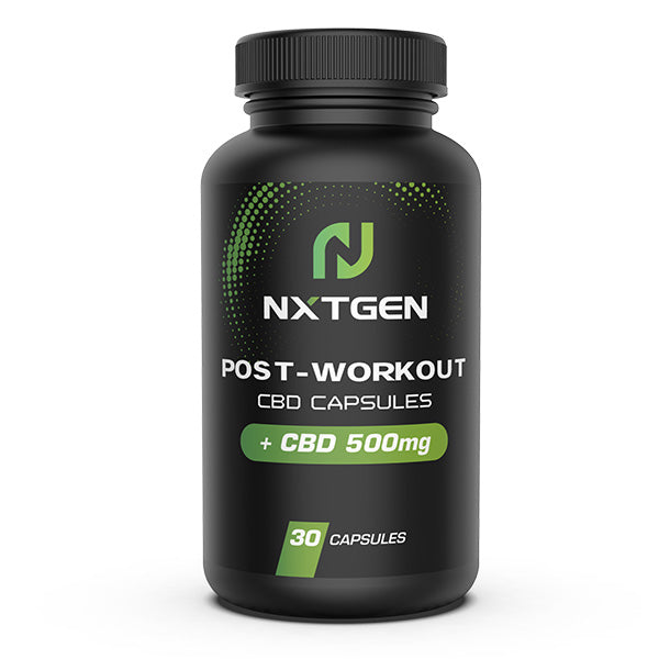 CBD post workout capsules