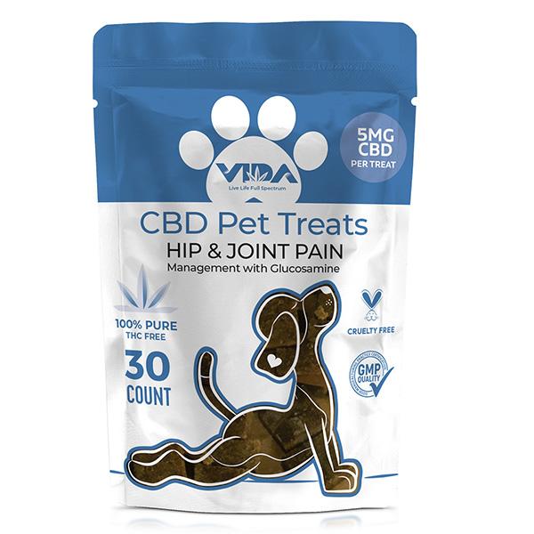 CBD pet treats for hips and joints