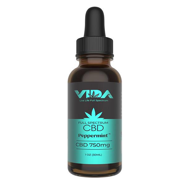 750mg full spectrum peppermint CBD oil