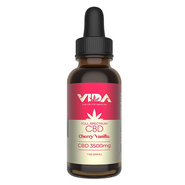 3500mg full spectrum cherry vanilla CBD oil