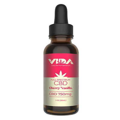 750mg full spectrum cherry vanilla CBD oil
