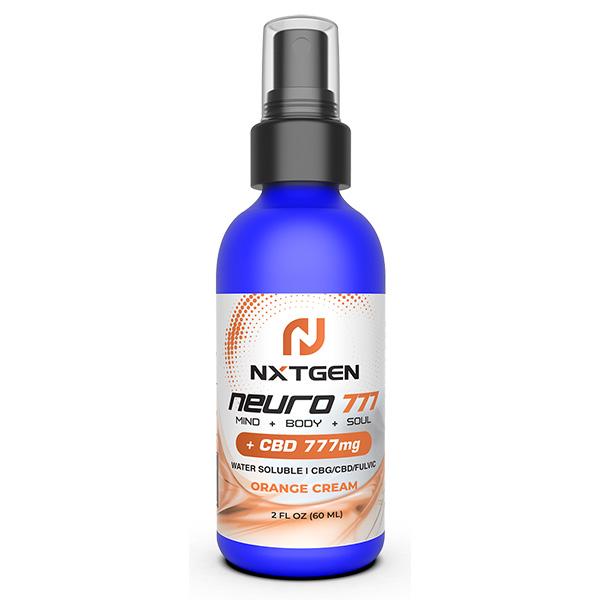 NanoZorb™ Neuro 777 Broad Spectrum CBD, CBG, Fulvic Minerals | VidaCBD