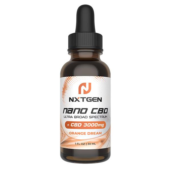 3000mg broad spectrum orange dream CBD oil
