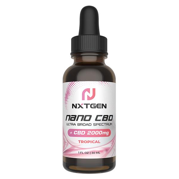 2000mg broad spectrum tropical CBD oil
