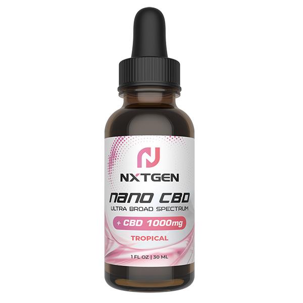 1000mg broad spectrum tropical CBD oil