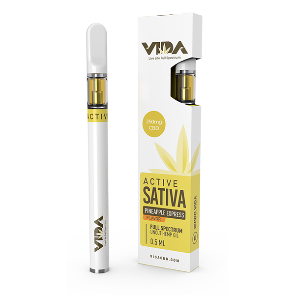 Pineapple Express CBD Vape Pen (Active Sativa)