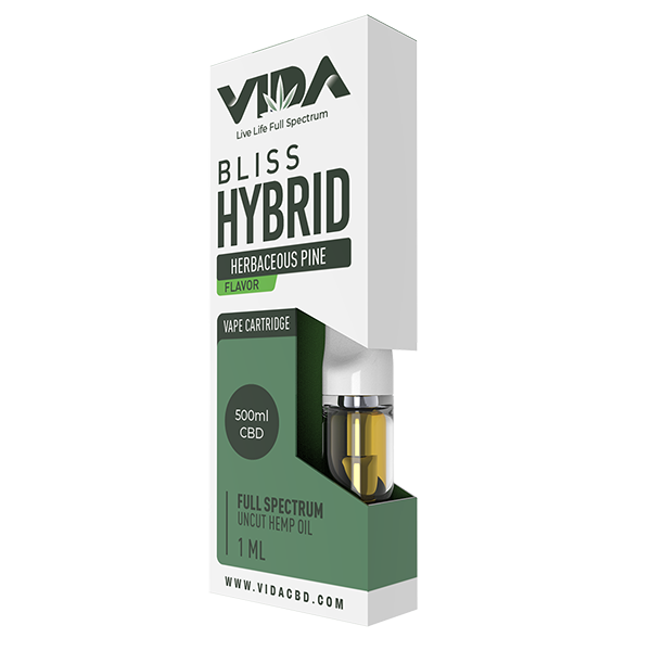 herbaceous pine CBD vape refill cartridge